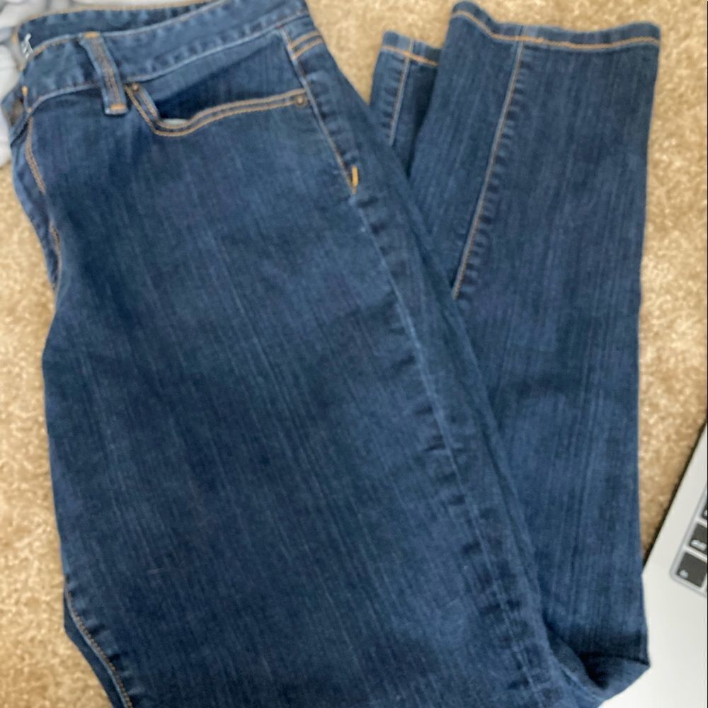 Loft Modern Skinny Blue Jeans